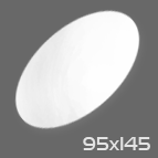 ulotki formatu owal 95x147mm