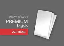 zamów wizytówki premium błysk